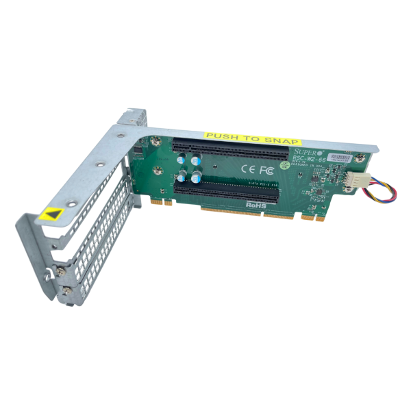 Supermicro Riser Board Assembly RSC-W2-66 +Bracket 01-SC82973-XX00T101