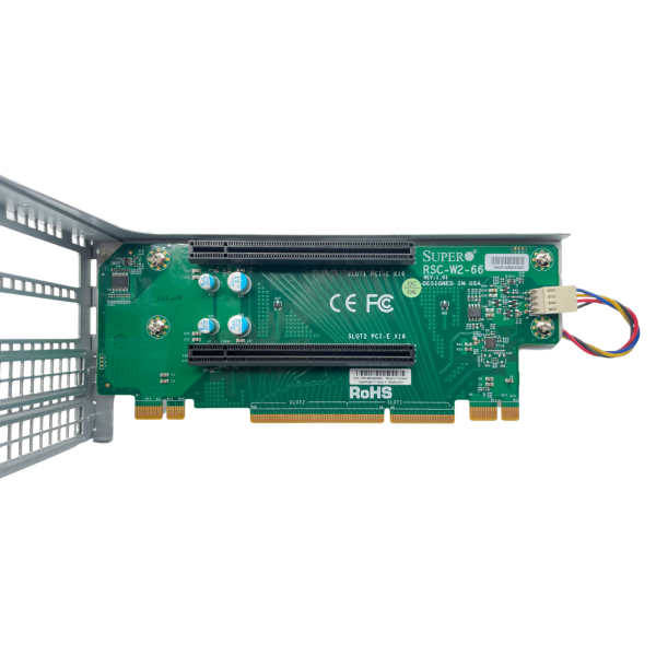 Supermicro Riser Board Assembly RSC-W2-66 +Bracket 01-SC82973-XX00T101