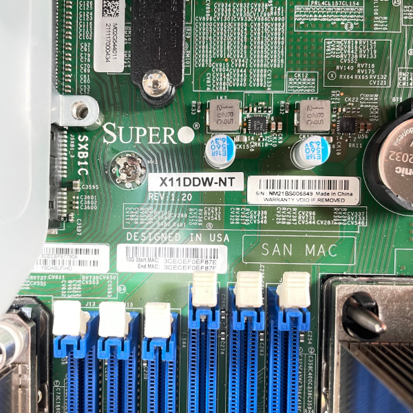 Supermicro CSE-825 2U Server X11DDW-NT 8xLFF BPN-SAS3-825 2x PWS-1K03A-1R 80Plus