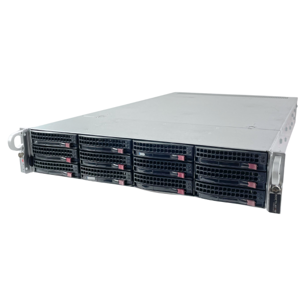 Supermicro CSE-829 E5-2620v3 X10DRU-i+ SAS3-826EL1 64 GB DDR4 Server mit Caddys
