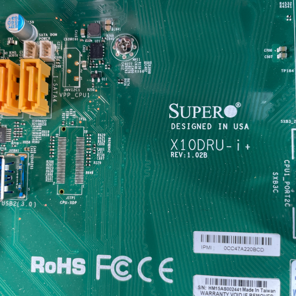 Supermicro CSE-829 E5-2620v3 X10DRU-i+ SAS3-826EL1 64 GB DDR4 Server mit Caddys