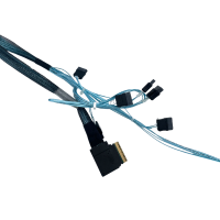 Supermicro Slimline SAS x8 (LA) - 8x SATA 70cm Kabel...