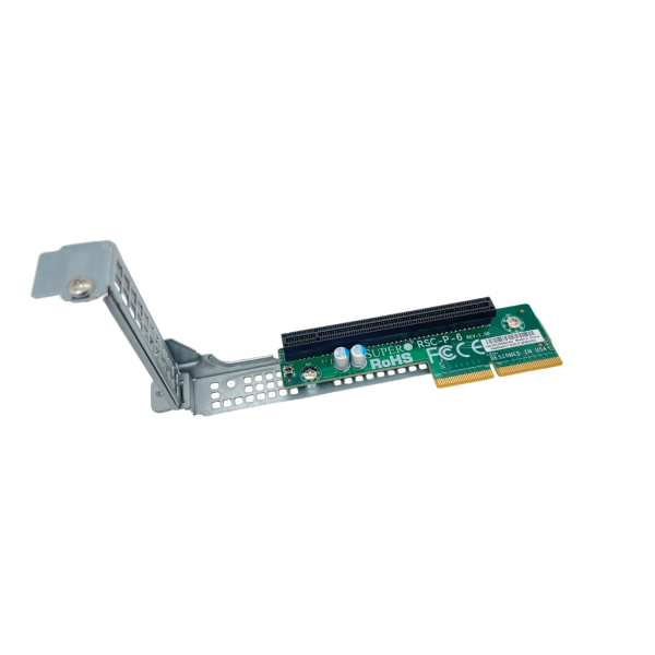 Supermicro RSC-P-6 Riser Card Rev. 1.00 PCIe x16 inkl. Rahmen Riserkarte