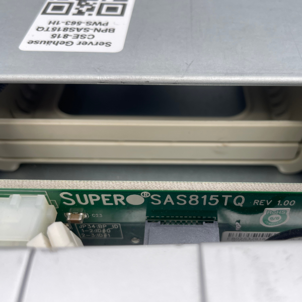 Supermicro CSE-815 Chassis 4xLFF Hot-Swap BPN-SAS815TQ PWS-563-1H 560W PSU