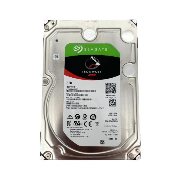 Seagate 8TB Festplatte IronWolf NAS HDD ST8000VN0022 3,5 Zoll SATA III 7200 RPM