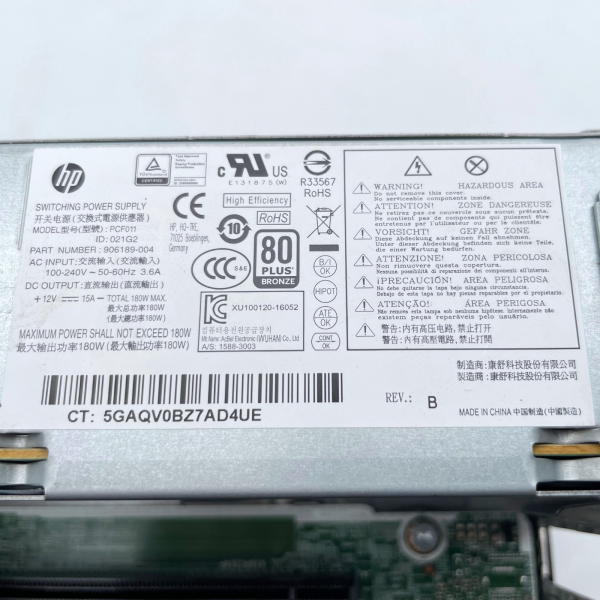 HP Prodesk 400 G4 SFF Business Intel Core i5-7500 3,4 GHz 8GB RAM 128GB SSD