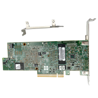 LSI Broadcom 9361-8i RAID Controller 12G PCIe 1GB SAS/SATA F&L P + LSICVM02