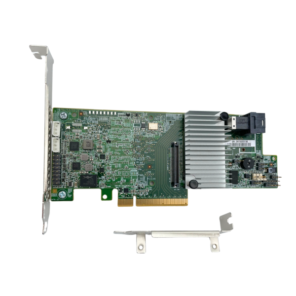 LSI Broadcom 9361-4i RAID Controller 12G PCIe 1GB SAS/SATA F&L P + LSICVM02
