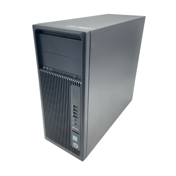 HP Z240 Tower Workstation Base Unit i7-6700 3,4 GHz 8GB DDR4 RAM 200GB SATA SSD