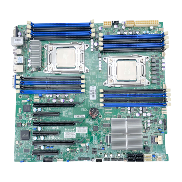 Supermicro Mainboard X9DRI-F Dual Socket R LGA2011 E-ATX 16x DDR3 Intel C602