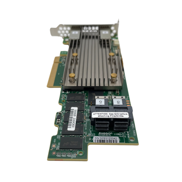 Broadcom MegaRAID 9480-8i8e 4GB SAS 12 GBs RAID Controller inkl. BBU Low Profile