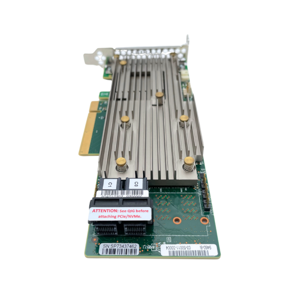 Broadcom MegaRAID 9460-8i 8-Port SAS/SATA/NVMe Tri-Mode 12Gb/s 2GB inkl. BBU
