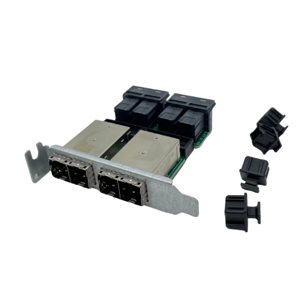 Supermicro 16-port Int. mSAS HD to Ext. mSAS HD Low Profile AOM-SAS3-16I16E-LP