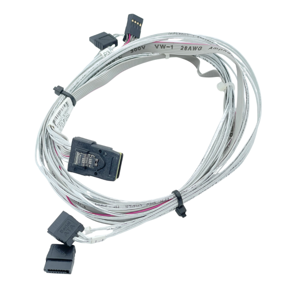 Supermicro CBL-SAST-0388L-02 IPASS Mini-SAS SFF-8087 zu 4x SATA mit Sideband