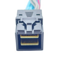 Supermicro CBL-SAST-0550 internal MiniSAS SFF-8643 zu SFF-8643 Kabel 25cm 12GB/s