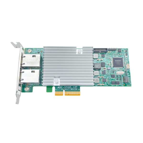 Supermicro AOC-STGS-i2T Rev. 1.00 Low Profile Intel X550 AT2 2x RJ45 10GbE PCI-E