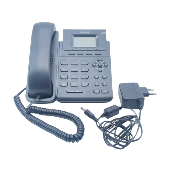 Yealink SIP T19P-E2 Entry Level IP Telefon LCD HD-Audio PoE 2x 100Mbps NEU
