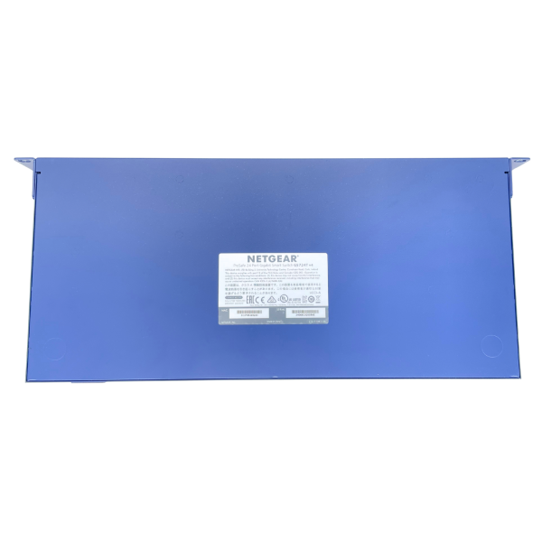 NETGEAR GS724Tv4 24-Port Gigabit Smart Managed Switch mit 2 SFP Ports 1U 48 Gbps