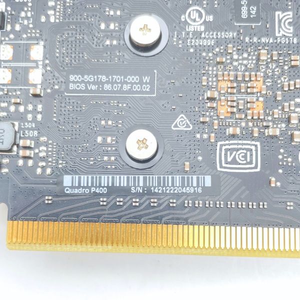 HP Grafikkarte Quadro P400 2GB GDDR5 3x mDP 5120x2880@60Hz x16 Full-Profile