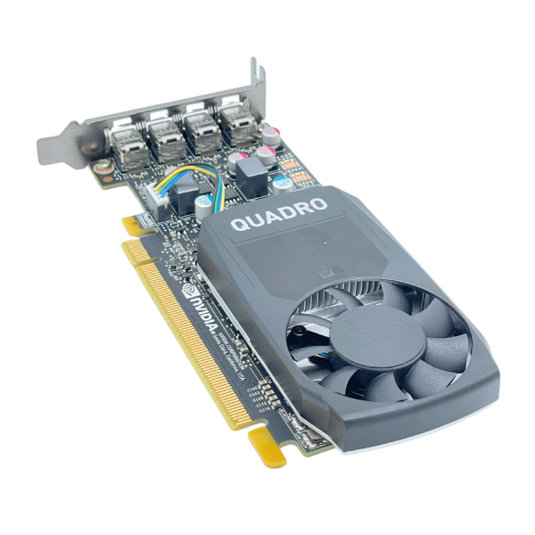 Nvidia Dell Quadro P600 2GB GDDR5 PCIe3 x16 4x Mini-DP Low Profile Grafikkarte