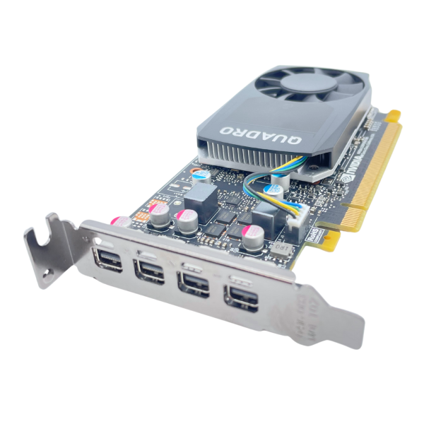 Nvidia Dell Quadro P600 2GB GDDR5 PCIe3 x16 4x Mini-DP Low Profile Grafikkarte