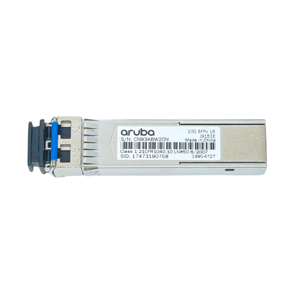 Aruba J9151E 10G SFP+ LR Transceiver 1310nm 10km Singlemode LC Duplex Modul