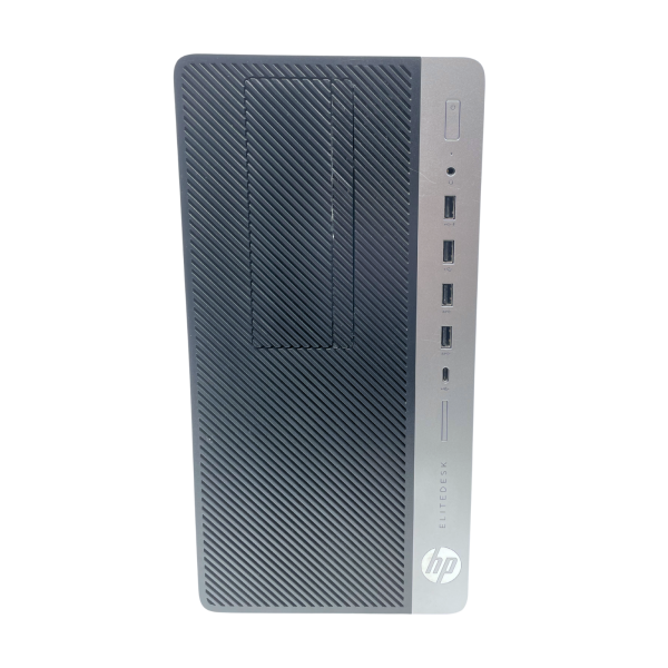 HP EliteDesk 750 G4 MT Ryzen 2400 16GB DDR4 200GB SSD Vega Microtower Desktop PC