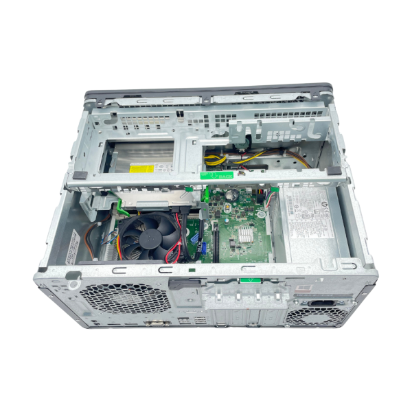 HP EliteDesk 750 G4 MT Ryzen 2400 16GB DDR4 200GB SSD Vega Microtower Desktop PC