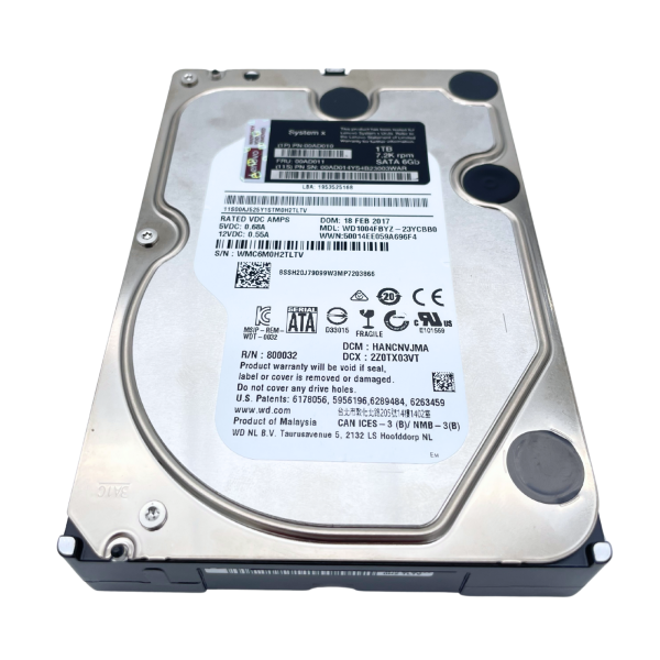 Western Digital 1TB 3,5 SATA 6G 128MB Cache HDD Festplatte WD1004FBYZ-23YCBB0