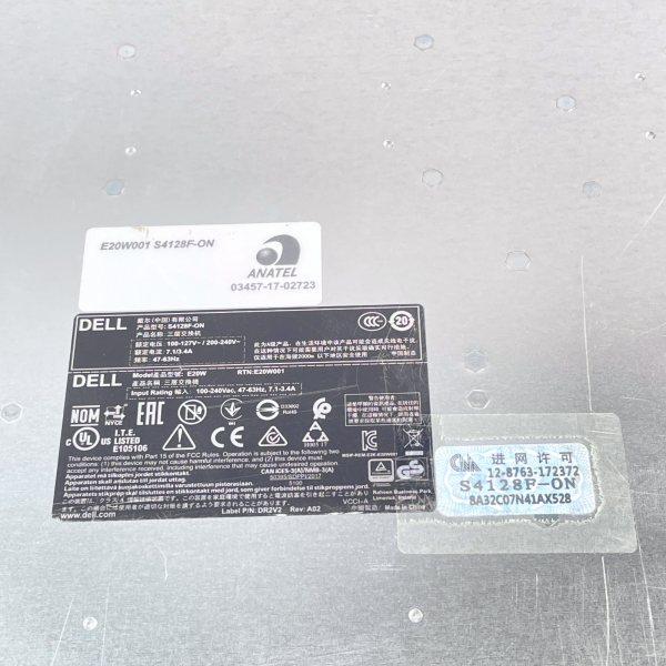 Dell EMC PowerSwitch S4128F-ON 28x SFP+ 10GbE 2x QSFP28 100GbE