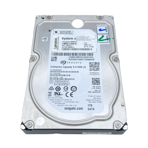 Seagate 1TB HDD 3.5" ST1000NM0055 SATA 7200rpm 128MB Lenovo Enterprise Server