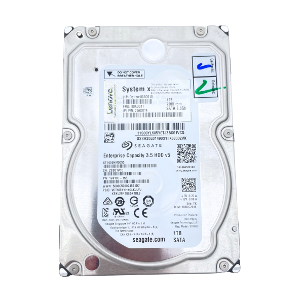Seagate 1TB HDD 3.5" ST1000NM0055 SATA 7200rpm 128MB Lenovo Enterprise Server