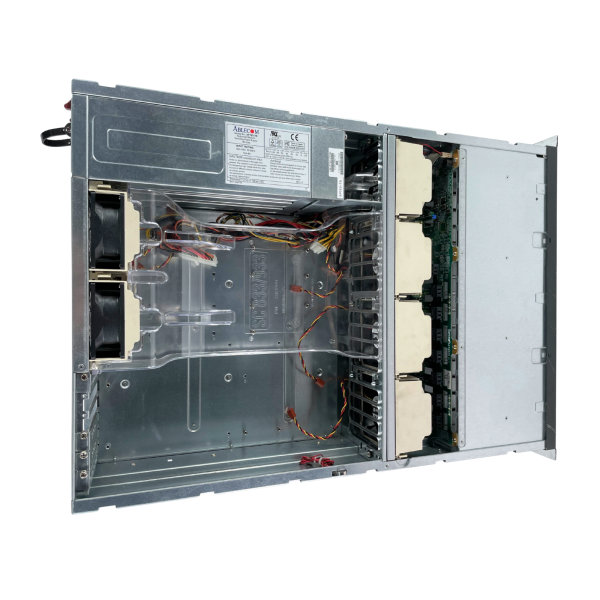 Supermicro 3U Chassis Storage SuperChassis 15x3,5" SATA SC933T-R760 3x 380W PSU