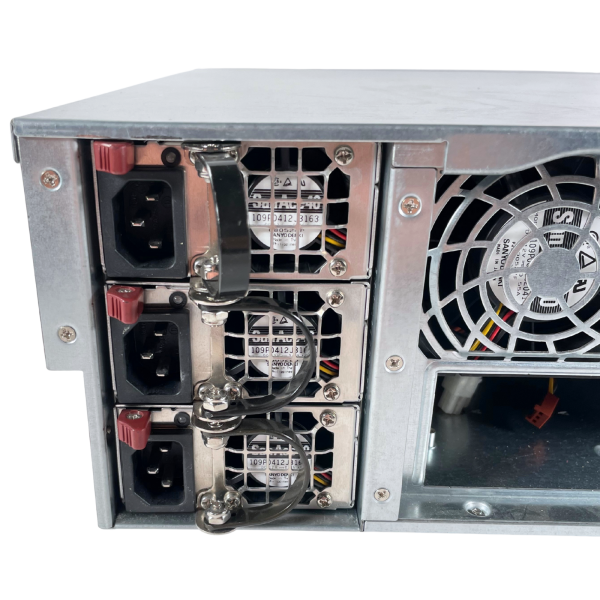 Supermicro 3U Chassis Storage SuperChassis 15x3,5" SATA SC933T-R760 3x 380W PSU