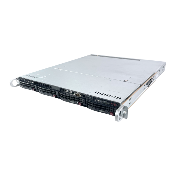Supermicro CSE-113M 1U Server Chassis 4X3,5" SAS815TQ 400W PWS-406P-1R PSU