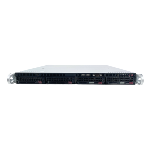 Supermicro CSE-113M 1U Server Chassis 4X3,5" SAS815TQ 400W PWS-406P-1R PSU