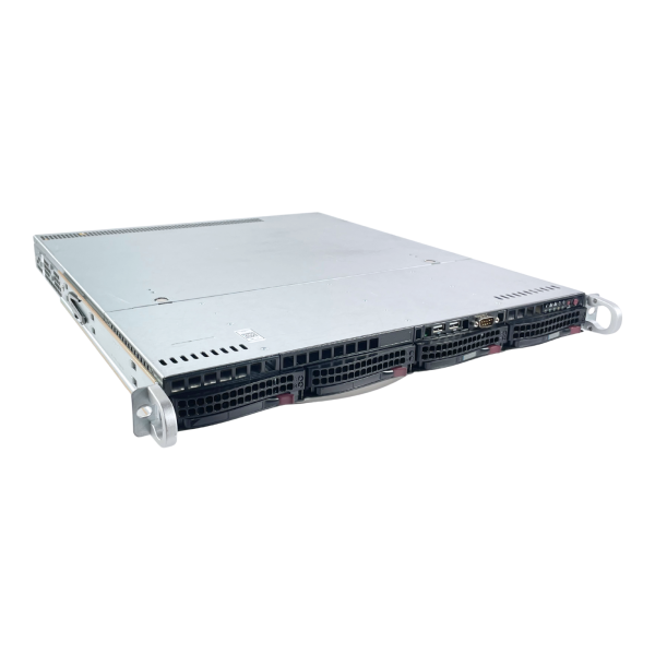 Supermicro CSE-113M 1U Server Chassis 4X3,5" SAS815TQ 400W PWS-406P-1R PSU