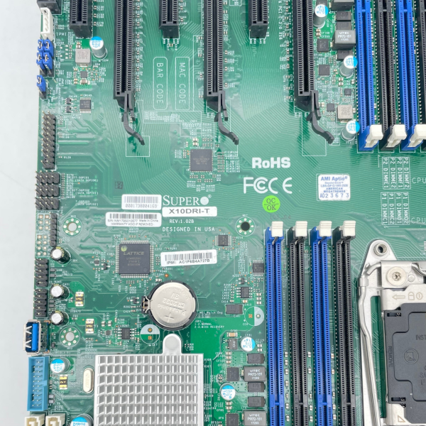 Supermicro X10DRI-T Dual Xeon E5 Mainboard E-ATX LGA 2011-3 DDR4 10GBase-T IPMI