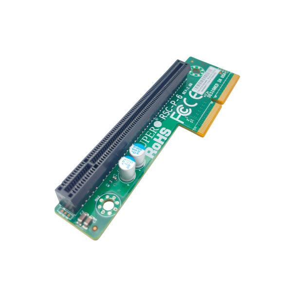 Supermicro RSC-P-6 Riser Card Rev. 1.00 PCIe 3.0 x16 Riserkarte 1U LHS
