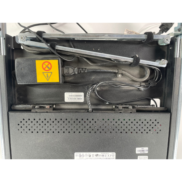 IBM 1U 17" Rackmount Flat Panel Console Kit 1723-HC1 KVM QWERTY Keyboard