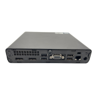 HP ProDesk 400 G5 Desktop Mini i3-9100T 3,1 GHz 8GB RAM 256GB SSD UHD 7EM40EA