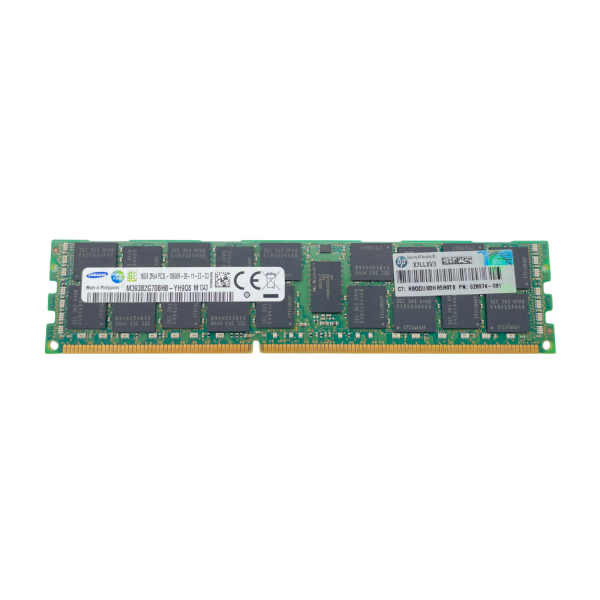Samsung 16GB 1.35V/1.5V DDR3 1333 MHz PC3-10600 ECC DIMM 2Rx4 M393B2G70BH0-YH9