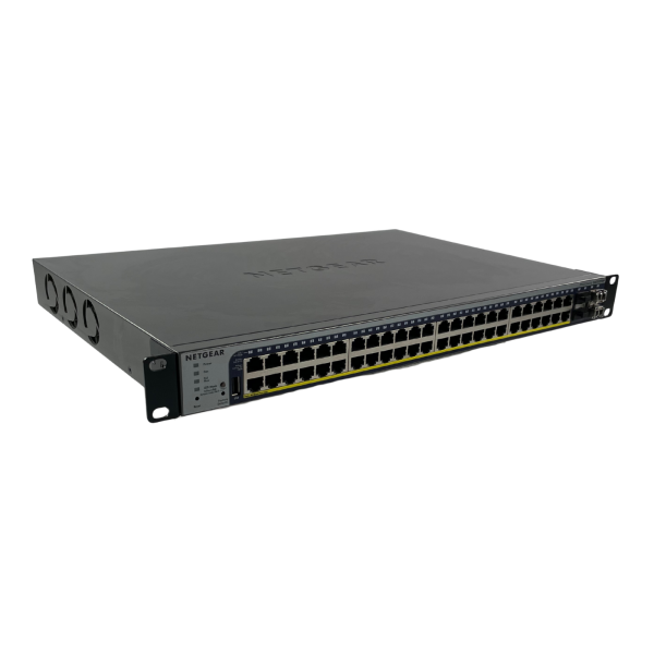 Netgear ProSafe GS752TPP 48-Port Gigabit PoE+ Switch 4x SFP Cloud Management