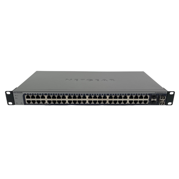 Netgear ProSafe GS748T 48-Port Gigabit Ethernet Managed Switch 4x 1G SFP