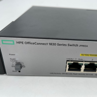 HPE OfficeConnect 1820 8x 1G 1000BASE-T PoE+ 65W L2 Switch J9982A mit Netzteil