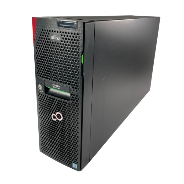 Fujitsu Primergy TX2550 M5 Server Xeon Silver 4208 48GB RAM SAS RAID 3x Caddy