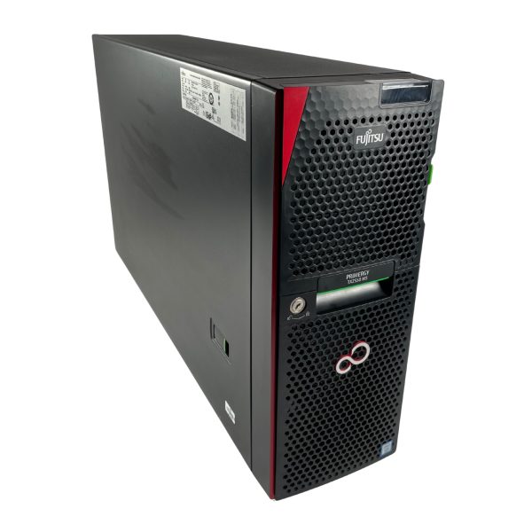 Fujitsu Primergy TX2550 M5 Server Xeon Silver 4208 48GB RAM SAS RAID 3x Caddy