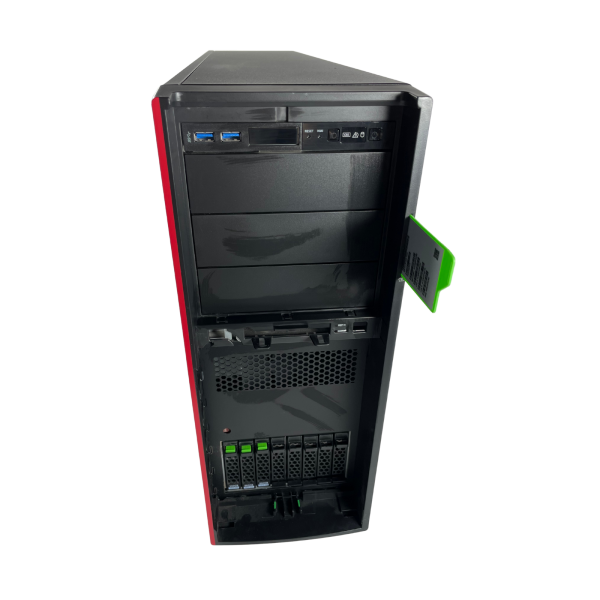Fujitsu Primergy TX2550 M5 Server Xeon Silver 4208 48GB RAM SAS RAID 3x Caddy