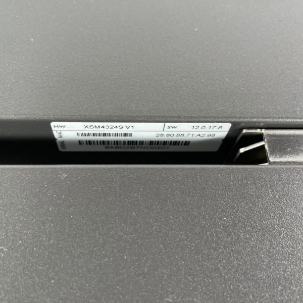 2x Netgear M4300-12X12F 24-Port 10G SFP+ 10GBase-T Switch Rackmount Bundle Set