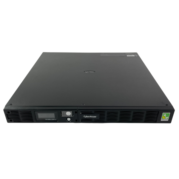 CyberPower  PR1000ELCDRT1U Line-Interactive USV 670 Watt 1kVA 6xAC schwarz